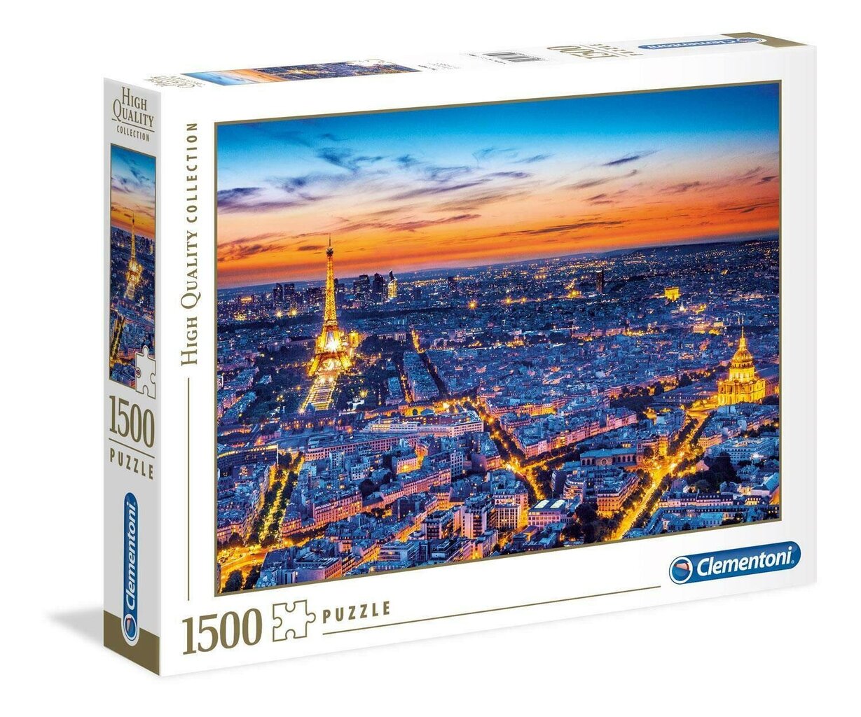 Dėlionė Clementoni High Quality Paris View 1500 d. kaina ir informacija | Dėlionės (puzzle) | pigu.lt
