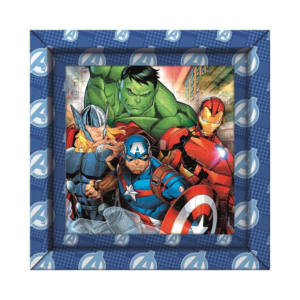 Dėlionė Clementoni Frame Me Up Avengers 60 d. цена и информация | Dėlionės (puzzle) | pigu.lt