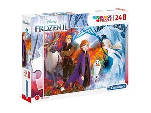 Dėlionė Clementoni Maxi Frozen2 24 d. kaina ir informacija | Dėlionės (puzzle) | pigu.lt