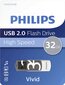 Philips USB laikmena, 32GB kaina ir informacija | USB laikmenos | pigu.lt