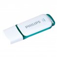 USB флешка Philips 8GB USB 2.0 Snow Edition Green FM08FD70B