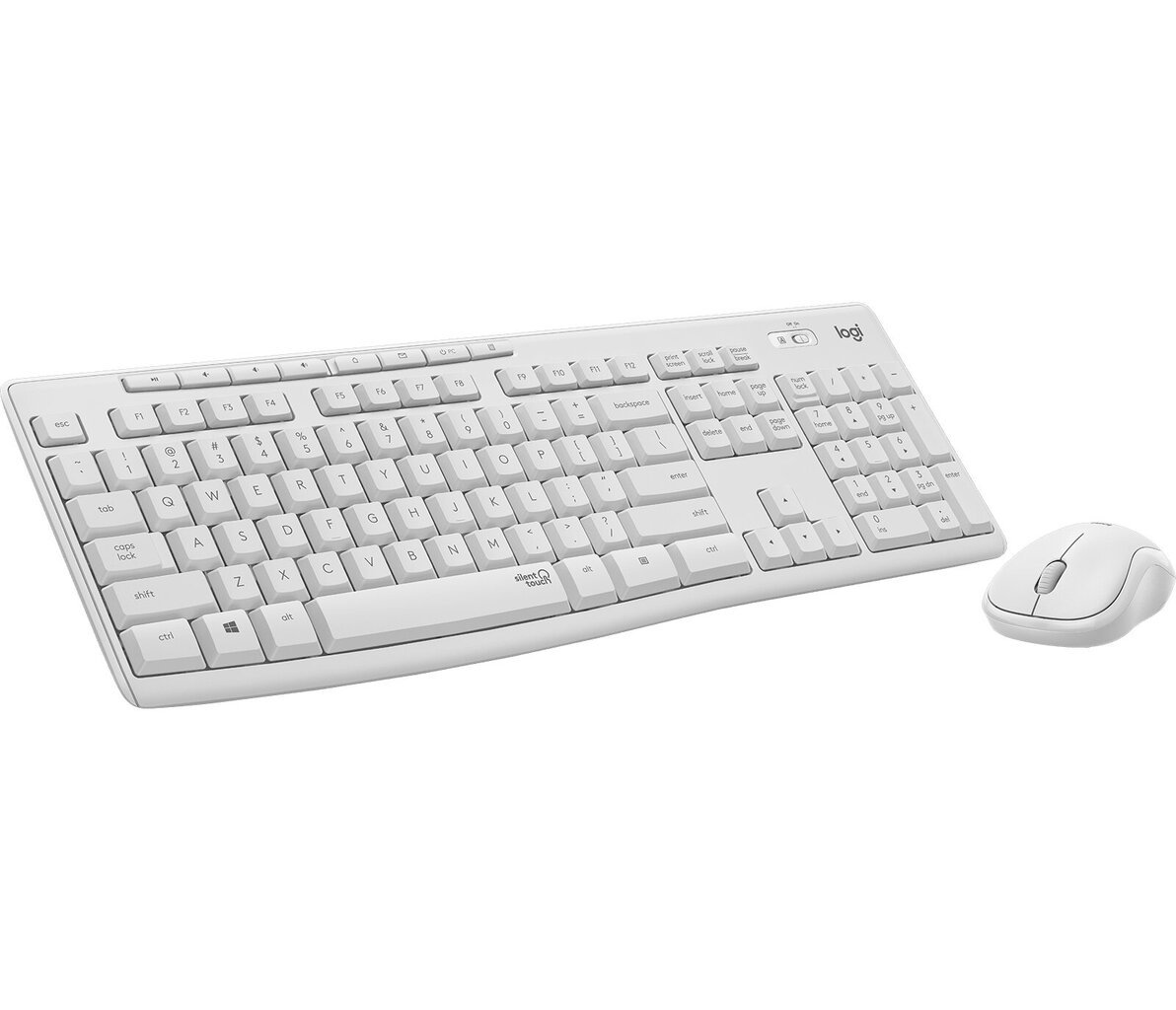 Logitech MK295DE Silent Combo kaina ir informacija | Klaviatūros | pigu.lt