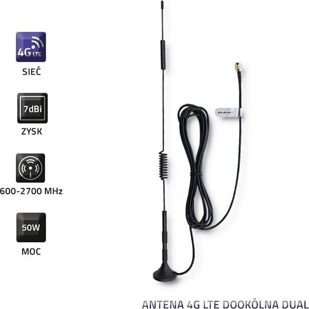 Qoltec 57015 цена и информация | TV antenos ir jų priedai | pigu.lt
