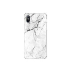 Wozinsky Marble TPU Case skirtas iPhone 12 mini, baltas kaina ir informacija | Telefono dėklai | pigu.lt