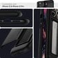 IPhone 12/12 Pro dėklas, Spigen Slim Armor CS kortelės laikiklio dangtelis - juodas цена и информация | Telefono dėklai | pigu.lt