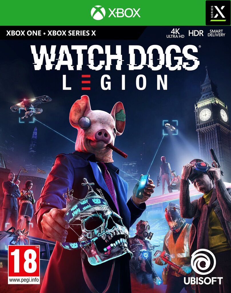 Watch Dogs Legion Standard Edition + Preorder Bonus Xbox One kaina ir informacija | Kompiuteriniai žaidimai | pigu.lt