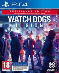 Watch Dogs Legion Resistance Edition + Preorder Bonus PS4. цена и информация | Компьютерные игры | pigu.lt