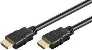 Goobay, HDMI/HDMI, 2 m kaina ir informacija | Kabeliai ir laidai | pigu.lt