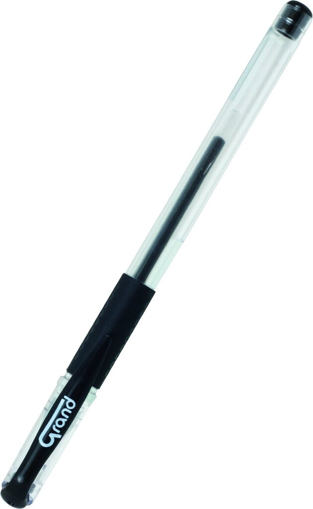 Gelinis rašiklis Grand GR-101, 0.5 mm, juodas kaina ir informacija | Rašymo priemonės | pigu.lt