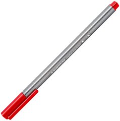 Rašiklis Staedtler Triplus Fineliner, 0.3 mm, raudonas kaina ir informacija | Rašymo priemonės | pigu.lt