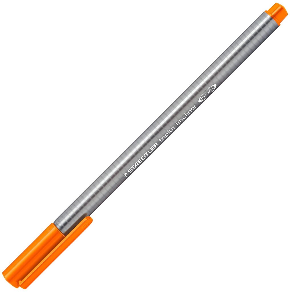 Rašiklis Staedtler Triplus Fineliner, 0.3 mm, oranžinis kaina ir informacija | Rašymo priemonės | pigu.lt