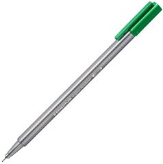 Rašiklis Staedtler Triplus Fineliner 0.3 mm, žalias kaina ir informacija | Rašymo priemonės | pigu.lt