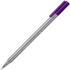 Rašiklis Staedtler Triplus Fineliner, 0.3 mm, violetinis kaina ir informacija | Rašymo priemonės | pigu.lt