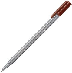 Rašiklis Staedtler Triplus Fineliner, 0.3 mm, šviesiai rudas kaina ir informacija | Rašymo priemonės | pigu.lt
