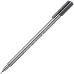 Rašiklis Staedtler Triplus Fineliner, 0.3 mm, pilkas цена и информация | Письменные принадлежности | pigu.lt