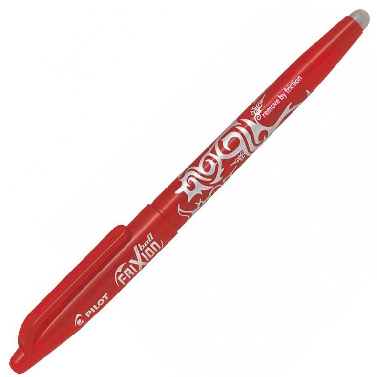 Rašiklis Pilot Frixion Ball su trynikliu, 0.7 mm, raudonas цена и информация | Rašymo priemonės | pigu.lt