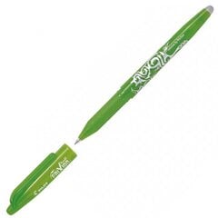 Ручка Pilot Frixion Ball с ластиком, 0,7 мм, светло-зеленая цена и информация | Письменные принадлежности | pigu.lt