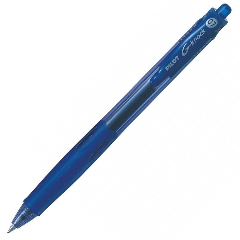 Automatinis gelinis rašiklis Pilot G-Knock, 0.7 mm, mėlynas цена и информация | Rašymo priemonės | pigu.lt