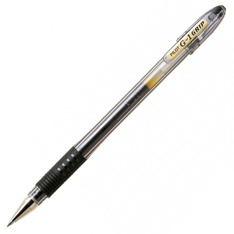 Gelinis rašiklis Pilot G-1 Grip, 0.7/0.39 mm, juodas цена и информация | Rašymo priemonės | pigu.lt