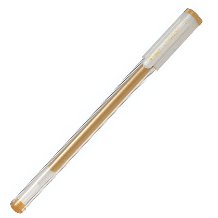 Gelinis rašiklis Pilot Choose, 0.7 mm, auksinis kaina ir informacija | Rašymo priemonės | pigu.lt