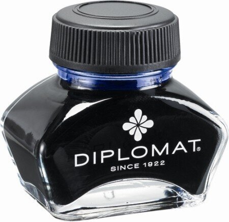 Rašalas Diplomat, 30 ml, juodas kaina ir informacija | Rašymo priemonės | pigu.lt