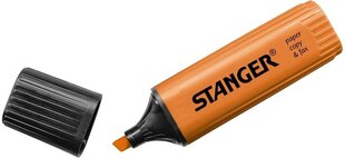 Текстовый маркер Stanger, оранжевый цена и информация | Письменные принадлежности | pigu.lt