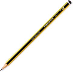 Tribriaunis pieštukas su trintuku Staedtler Noris su trintuku, padrožtas, HB kaina ir informacija | Rašymo priemonės | pigu.lt