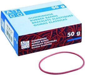 Gumelės Alco, 25 mm, 50 g, raudonos цена и информация | Канцелярские товары | pigu.lt