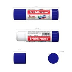 Клей-карандаш ErichKrause® Extra, 15 г цена и информация | Kanceliarinės prekės | pigu.lt