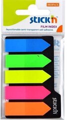 Lipnūs indeksai Stick´n 12x42 mm, 100 vnt. kaina ir informacija | Kanceliarinės prekės | pigu.lt