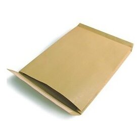 Конверт с отрывной полоской В4, 250х353 мм, коричневый, 1 шт. цена и информация | Конверты, открытки | pigu.lt