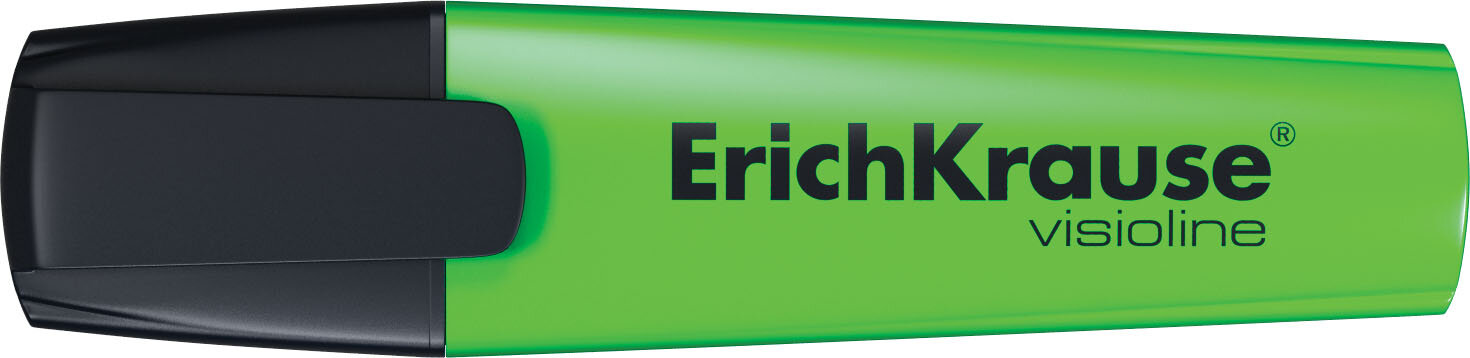 Teksto spalviklis Erich Krause Visioline V-12, žalias цена и информация | Rašymo priemonės | pigu.lt