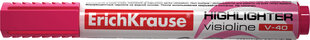 Teksto spalviklis Erich Krause Visioline V-40, rožinis цена и информация | Письменные принадлежности | pigu.lt