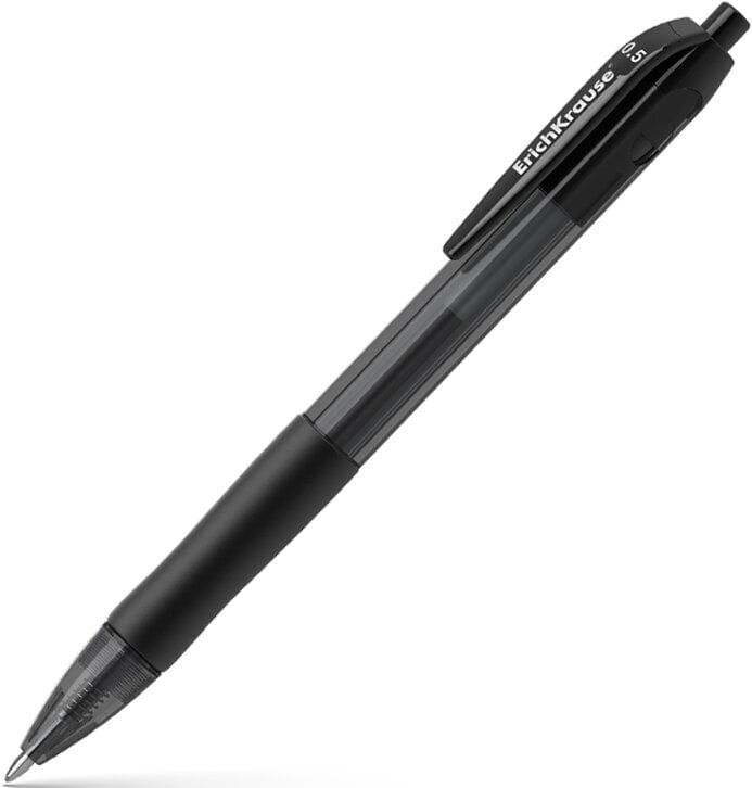 Automatinis gelinis rašiklis Erich Krause SMART GEL, 0.5 mm, juodas цена и информация | Rašymo priemonės | pigu.lt