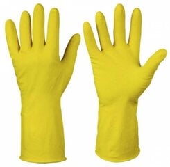 Резиновые перчатки, размер M, пара цена и информация | Pirštinės darbui sode M/25cm | pigu.lt
