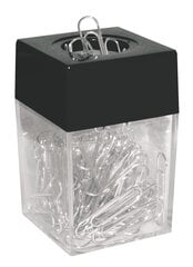 Magnetinis sąvaržėlių dozatorius ErichKrause®, komplekte 100 spalvotų sąvaržėlių (dėžutėje po 1 vnt.) kaina ir informacija | Kanceliarinės prekės | pigu.lt