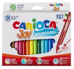 Фломастеры Carioca Joy 36 цветов цена и информация | Принадлежности для рисования, лепки | pigu.lt