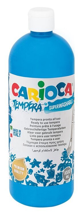 Guašas Carioca, 1000 ml, šviesiai mėlynas цена и информация | Piešimo, tapybos, lipdymo reikmenys | pigu.lt