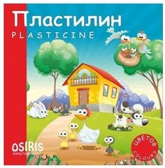 Plastilinas Osiris, 12 spalvų kaina ir informacija | Osiris Vaikams ir kūdikiams | pigu.lt