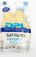 Pirštinės iš natūralaus latekso Satinato Fathom-45, XL dydis, pora цена и информация | Pirštinės darbui sode M/25cm | pigu.lt
