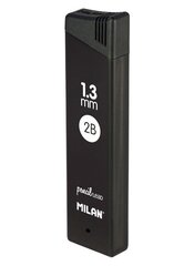 Grafitai automatiniams pieštukams Milan Pencil Lead, 1.3 mm (2B), 12 vnt цена и информация | Письменные принадлежности | pigu.lt