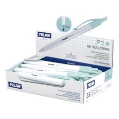 Rašiklis Milan P1 Antibacterial, 1 mm, mėlynas цена и информация | Письменные принадлежности | pigu.lt