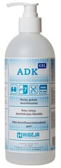 Gelinis rankų dezinfekantas Adk gel, 500 ml цена и информация | Первая помощь | pigu.lt