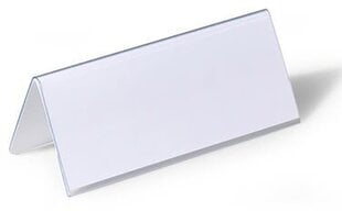 Pastatomos vardinės stalo kortelės Durable, 61/122 x 150 mm kaina ir informacija | Dekoracijos šventėms | pigu.lt
