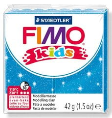 Polimerinis molis vaikams Fimo, blizgios mėlynos spalvos, 42 g цена и информация | Принадлежности для рисования, лепки | pigu.lt