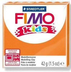 Polimerinis molis vaikams Fimo, oranžinės spalvos, 42 g цена и информация | Принадлежности для рисования, лепки | pigu.lt