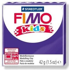 Polimerinis molis vaikams Fimo, violetinės spalvos, 42 g цена и информация | Принадлежности для рисования, лепки | pigu.lt