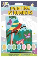 Раскраска картина Craft planet, по номерам, попугай цена и информация | Живопись по номерам | pigu.lt