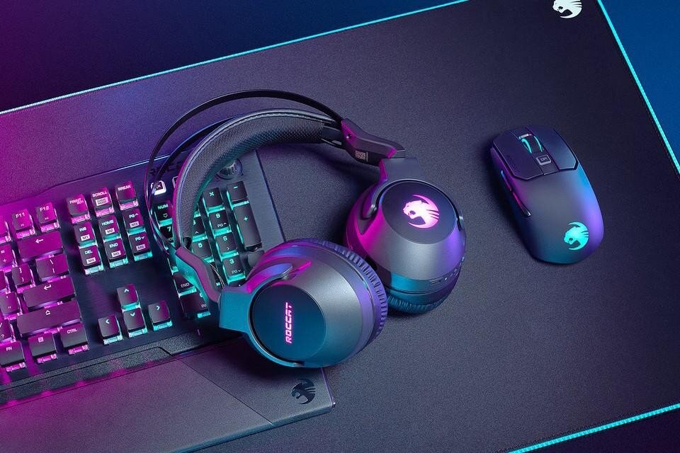 Roccat Elo 7.1 Air Wireless kaina ir informacija | Ausinės | pigu.lt