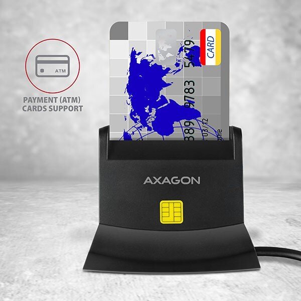 Axagon 4in1 CRE-SM2 kaina ir informacija | Adapteriai, USB šakotuvai | pigu.lt